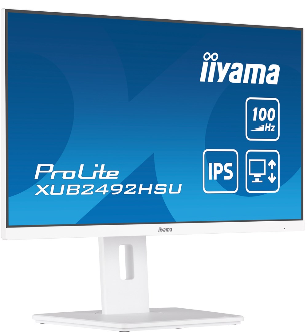 iiyama 24” IPS technology panel with 150mm height adjustable stand and 100Hz refresh rate iiyama 24” IPS technology panel with 150mm height adjustable stand and 100Hz refresh rate