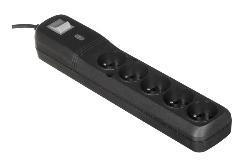 LESTAR LV530W 2,5M surge protector Black, Grey 5 AC outlet(s) 2.5 m LESTAR LV530W 2,5M surge protector Black, Grey 5 AC outlet(s) 2.5 m