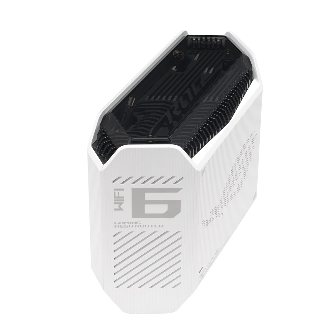 ASUS ROG Rapture GT6 Tri-band (2.4 GHz / 5 GHz / 5 GHz) Wi-Fi 6 (802.11ax) White 4 Internal ASUS ROG Rapture GT6 Tri-band (2.4 GHz / 5 GHz / 5 GHz) Wi-Fi 6 (802.11ax) White 4 Internal