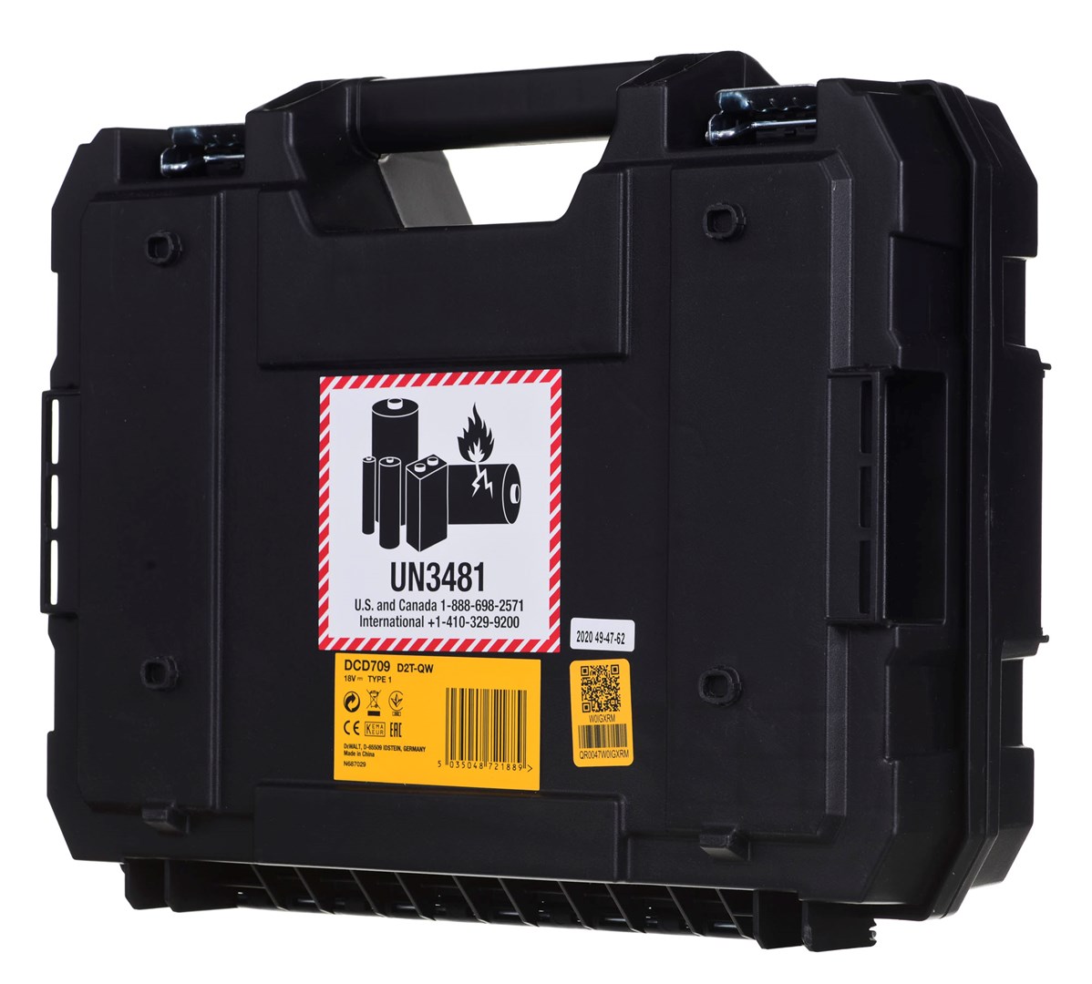 Dewalt DCD709D2T impact wrench with battery and charger Dewalt DCD709D2T impact wrench with battery and charger