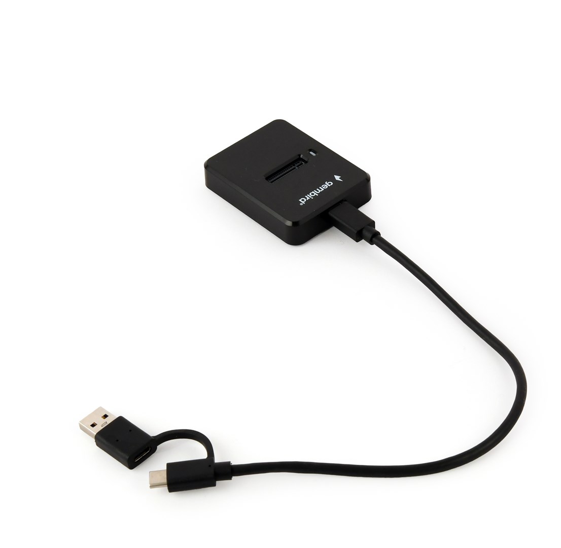 Gembird DD-U3M2 storage drive docking station USB 3.2 Gen 1 (3.1 Gen 1) Type-C Black Gembird DD-U3M2 storage drive docking station USB 3.2 Gen 1 (3.1 Gen 1) Type-C Black
