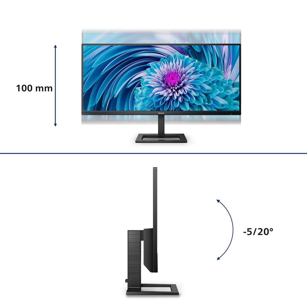 Philips E Line 346E2LAE/00 LED display 86.4 cm (34") 3440 x 1440 pixels Wide Quad HD LCD Black Philips E Line 346E2LAE/00 LED display 86.4 cm (34") 3440 x 1440 pixels Wide Quad HD LCD Black