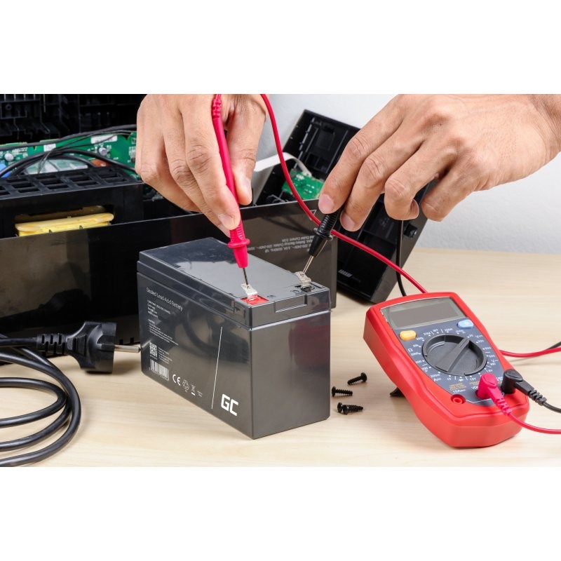 Green Cell AGM12 industrial rechargeable battery Sealed Lead Acid (VRLA) 7000 mAh 6 V Green Cell AGM12 industrial rechargeable battery Sealed Lead Acid (VRLA) 7000 mAh 6 V