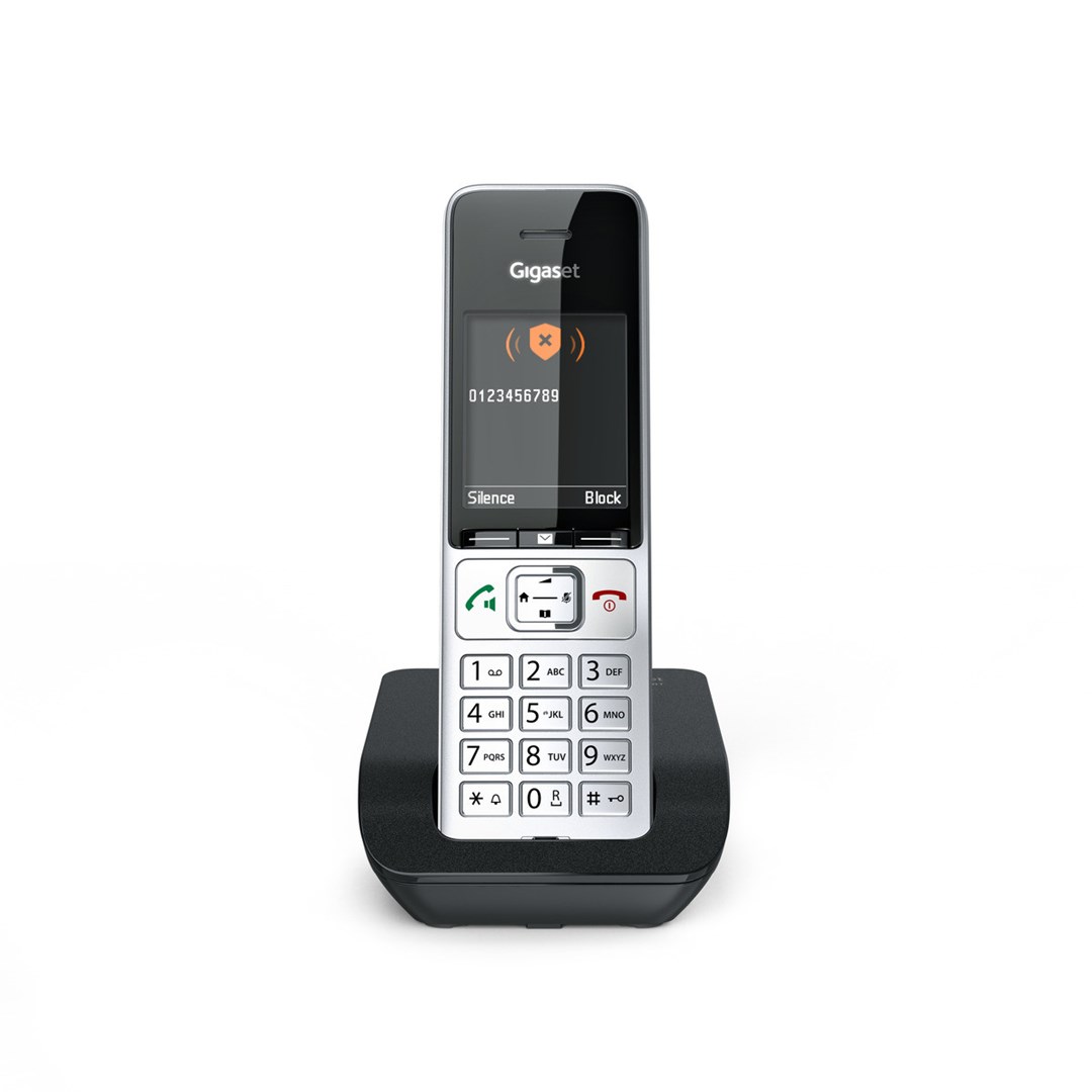 Gigaset COMFORT 500 DECT telephone Caller ID Black, Silver Gigaset COMFORT 500 DECT telephone Caller ID Black, Silver