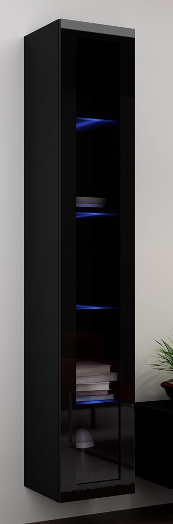 Cama Glass-case VIGO '180' 180/40/30 black/black gloss Cama Glass-case VIGO '180' 180/40/30 black/black gloss