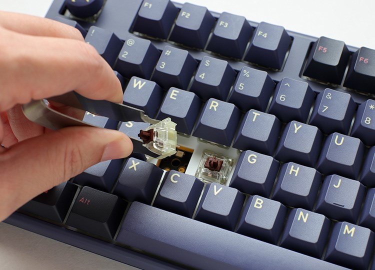 Ducky One 3 TKL keyboard Gaming USB US English Blue Ducky One 3 TKL keyboard Gaming USB US English Blue