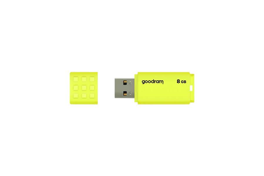 Goodram UME2 USB flash drive 8 GB USB Type-A 2.0 Yellow Goodram UME2 USB flash drive 8 GB USB Type-A 2.0 Yellow