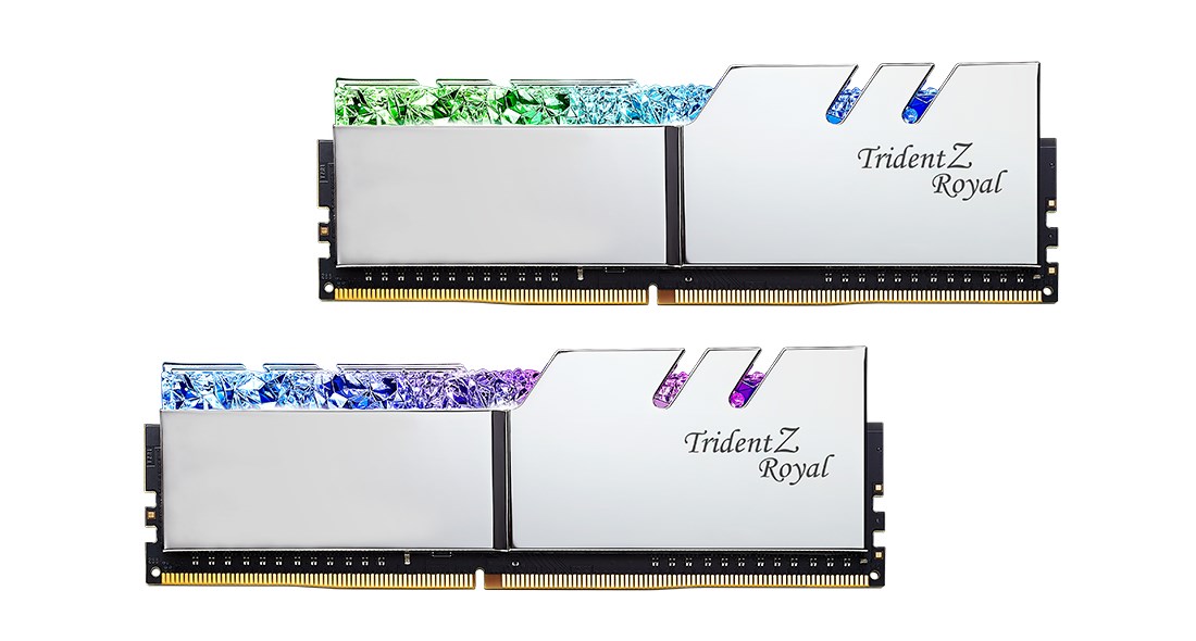 G.Skill Trident Z Royal F4-3600C16D-32GTRSC memory module 32 GB 2 x 16 GB DDR4 G.Skill Trident Z Royal F4-3600C16D-32GTRSC memory module 32 GB 2 x 16 GB DDR4