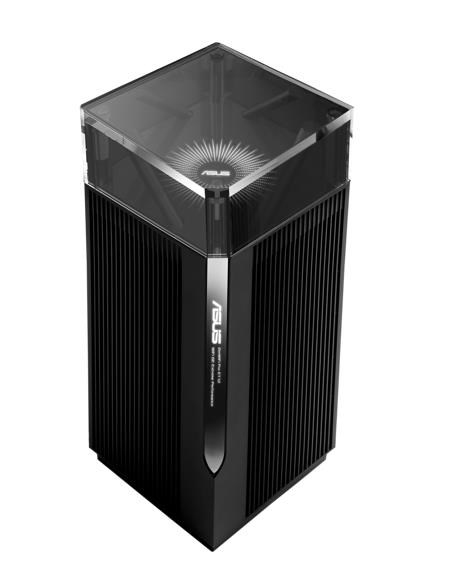 ASUS ZenWiFi Pro ET12 Tri-band (2.4 GHz / 5 GHz / 6 GHz) Wi-Fi 6E (802.11ax) Black 3 Internal ASUS ZenWiFi Pro ET12 Tri-band (2.4 GHz / 5 GHz / 6 GHz) Wi-Fi 6E (802.11ax) Black 3 Internal