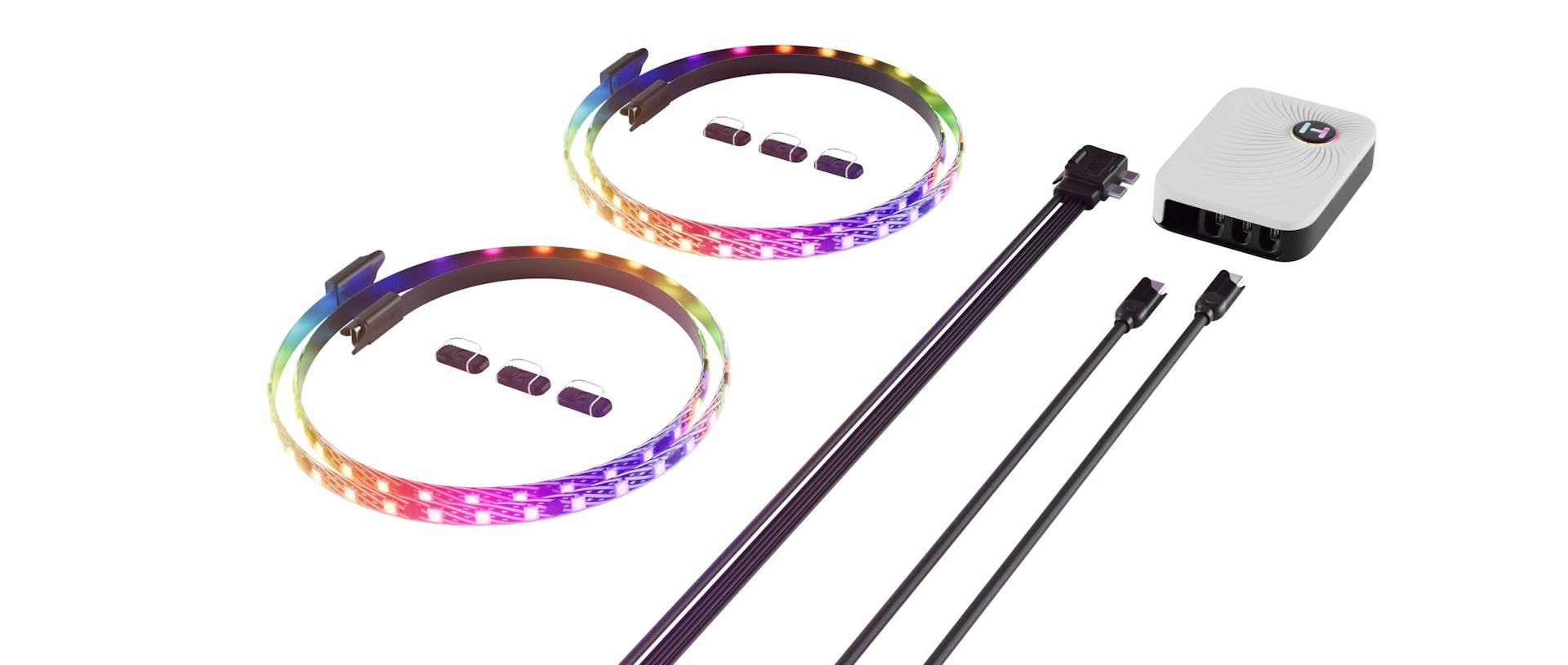 HYTE LS30 qRGB Light Strips with Controller HYTE LS30 qRGB Light Strips with Controller