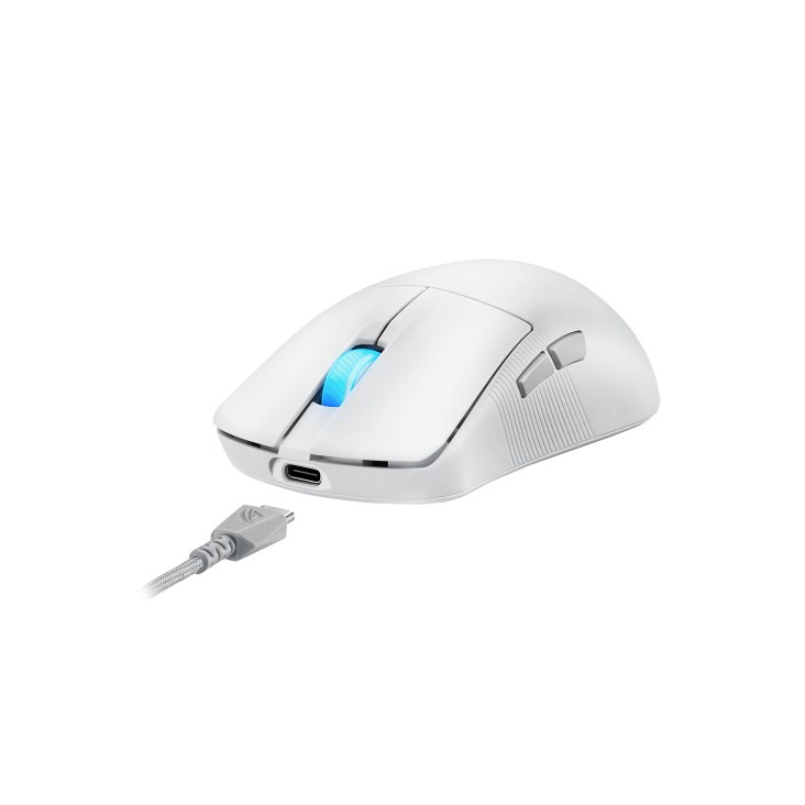 ASUS ROG Harpe Ace Mini mouse Gaming Ambidextrous RF Wireless + Bluetooth + USB Type-C Optical 42000 DPI ASUS ROG Harpe Ace Mini mouse Gaming Ambidextrous RF Wireless + Bluetooth + USB Type-C Optical 42000 DPI