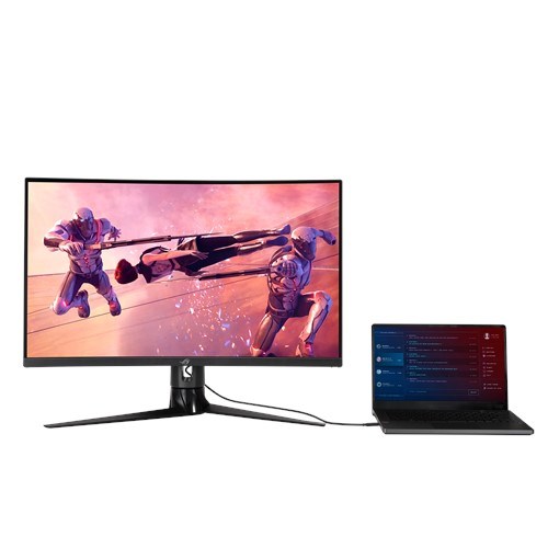 ASUS ROG Strix XG32VC computer monitor 80 cm (31.5") 2560 x 1440 pixels Quad HD LED Black ASUS ROG Strix XG32VC computer monitor 80 cm (31.5") 2560 x 1440 pixels Quad HD LED Black