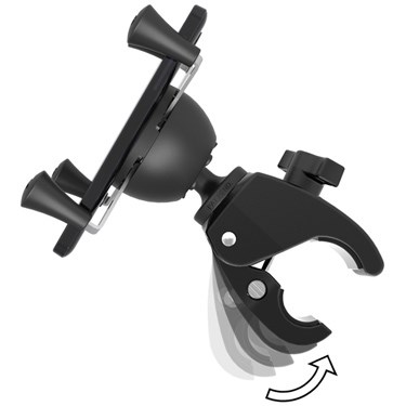RAM Mounts X-Grip Phone Mount with Low Profile Tough-Claw Base RAM Mounts X-Grip Phone Mount with Low Profile Tough-Claw Base