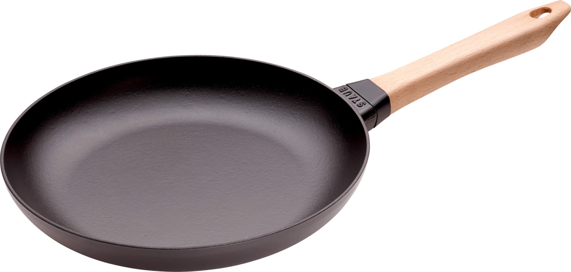 STAUB cast iron frying pan with wooden handle 40511-953-0 - 28 cm STAUB cast iron frying pan with wooden handle 40511-953-0 - 28 cm