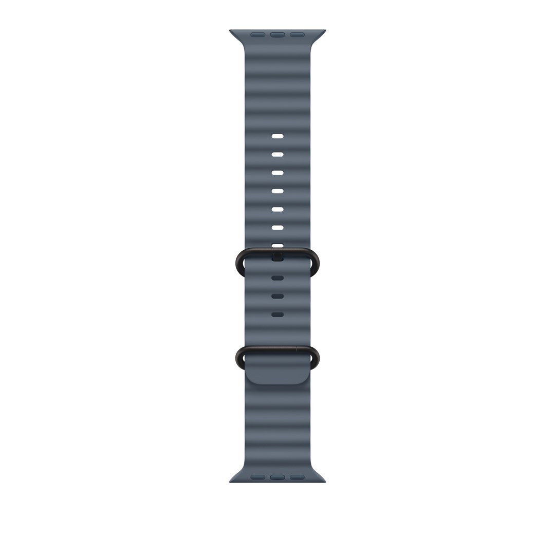Apple Titanium Finish Band Blue Fluoroelastomer, Titanium Apple Titanium Finish Band Blue Fluoroelastomer, Titanium