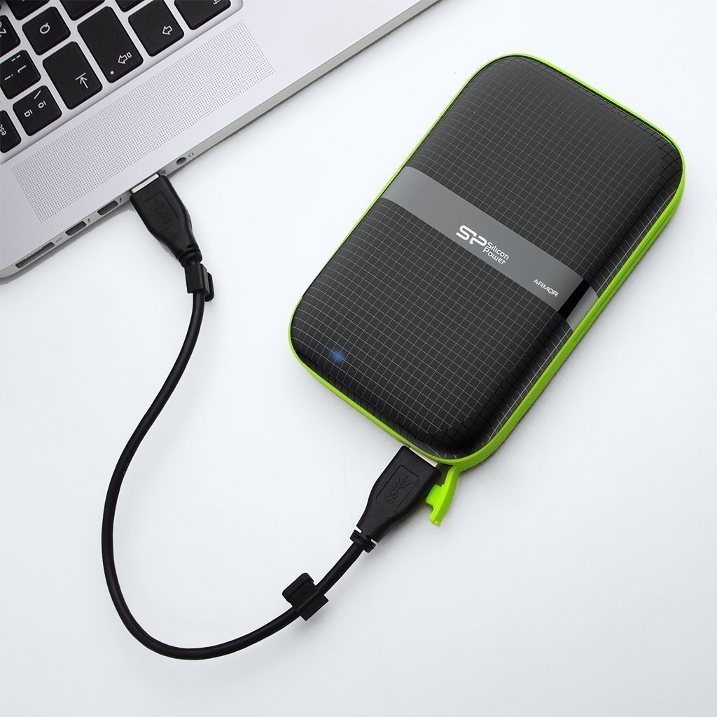Silicon Power Armor A60 external hard drive 5000 GB Black, Green Silicon Power Armor A60 external hard drive 5000 GB Black, Green