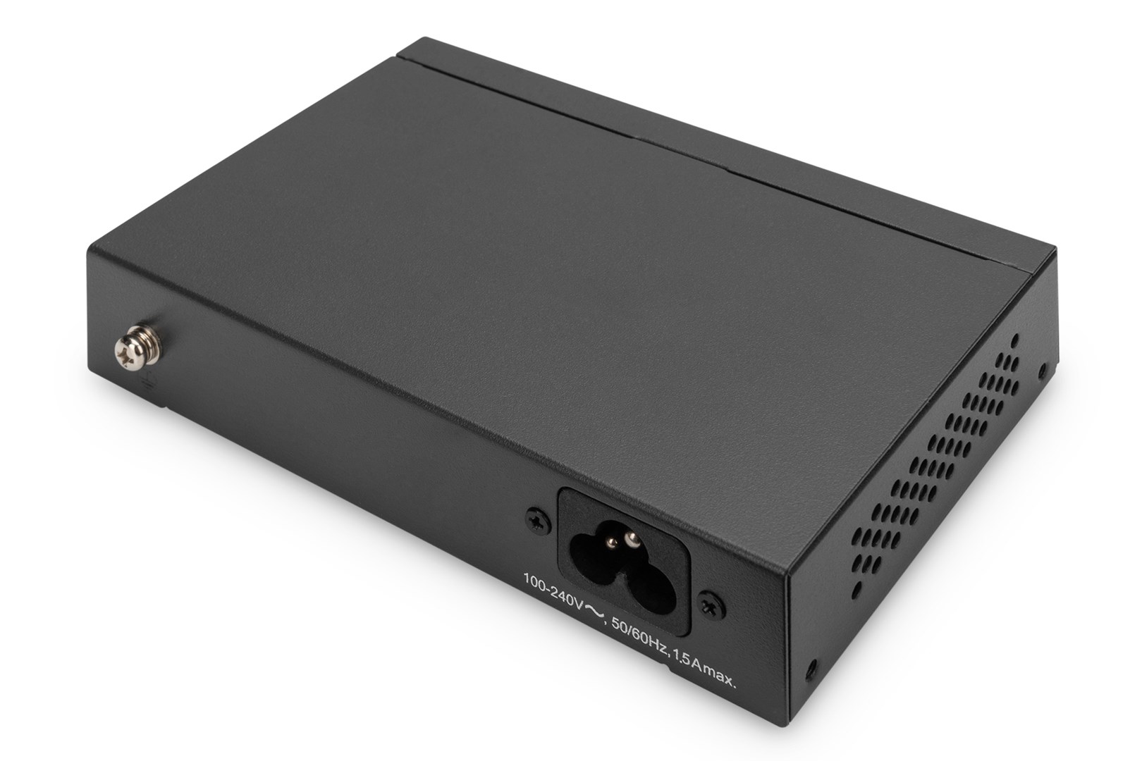 Digitus 4- Port Gigabit PoE Netzwerkswitch, Desktop, unmanaged, 1 Uplink Port RJ45, 60 W, af/at Digitus 4- Port Gigabit PoE Netzwerkswitch, Desktop, unmanaged, 1 Uplink Port RJ45, 60 W, af/at