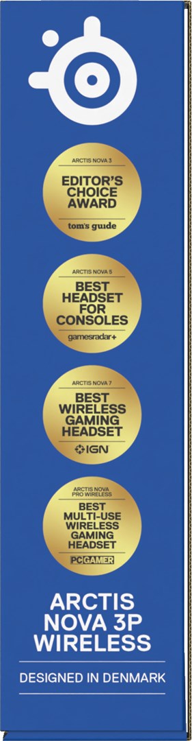 Steelseries Arctis Nova 3P Headset Wireless Head-band Music/Everyday Bluetooth Black Steelseries Arctis Nova 3P Headset Wireless Head-band Music/Everyday Bluetooth Black