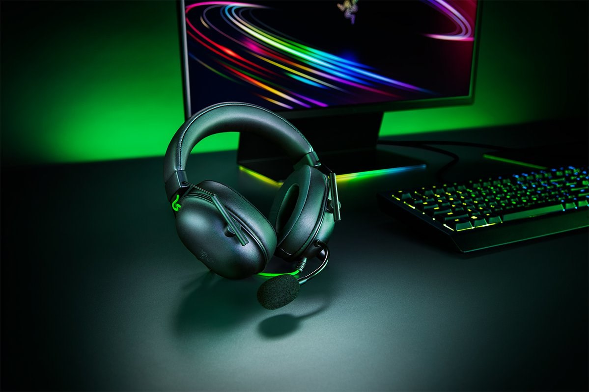 Razer Blackshark V2 X Headset Wired Head-band Gaming Black, Green Razer Blackshark V2 X Headset Wired Head-band Gaming Black, Green
