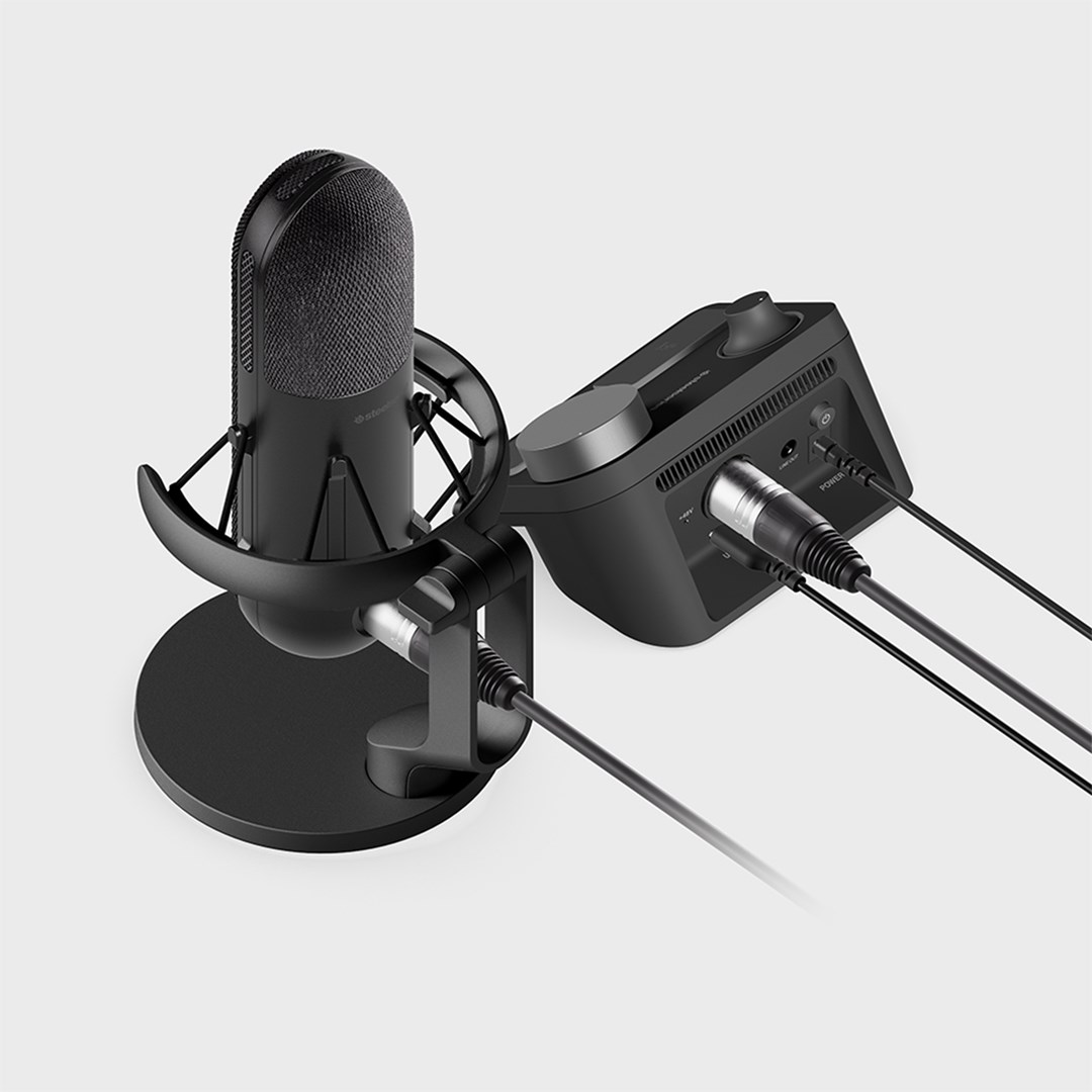 Steelseries ALIAS PRO Black PC microphone Steelseries ALIAS PRO Black PC microphone