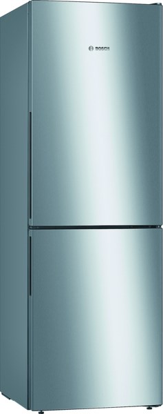 Bosch Serie 4 KGV33VLEA fridge-freezer Freestanding 289 L E Stainless steel Bosch Serie 4 KGV33VLEA fridge-freezer Freestanding 289 L E Stainless steel