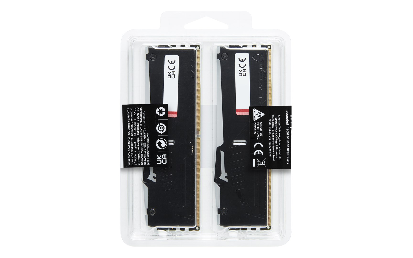Kingston Technology FURY Beast 32GB 5600MT/s DDR5 CL36 DIMM (Kit of 2) RGB Kingston Technology FURY Beast 32GB 5600MT/s DDR5 CL36 DIMM (Kit of 2) RGB