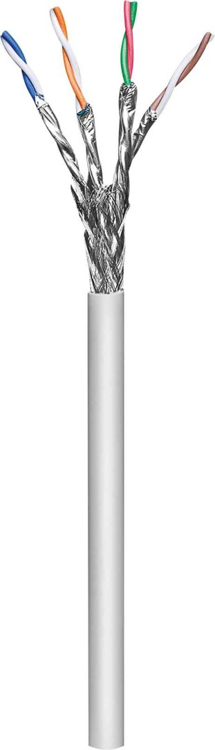 Intellinet Network Bulk Cat7 Cable, 23 AWG, Solid Wire, 305m, Grey, Copper, S/FTP, LSZH, CPR-Dca Rated, Drum Intellinet Network Bulk Cat7 Cable, 23 AWG, Solid Wire, 305m, Grey, Copper, S/FTP, LSZH, CPR-Dca Rated, Drum