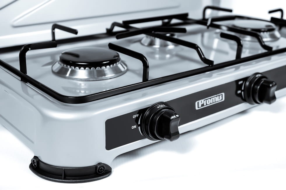 PROMIS KG400 Four-burner gas stove silver PROMIS KG400 Four-burner gas stove silver