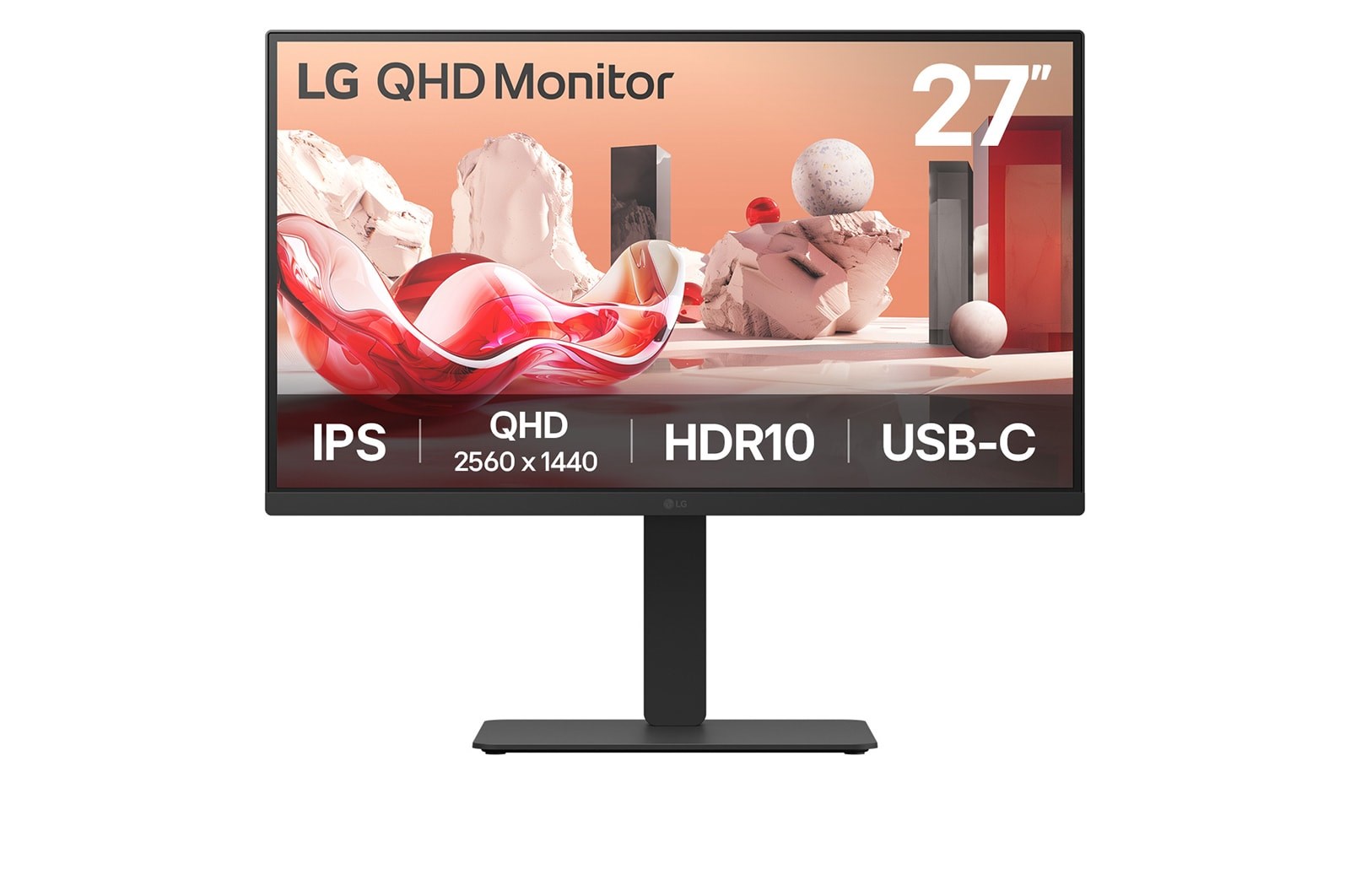 LG 27BA75QB-B.AEU computer monitor 68.6 cm (27") 2560 x 1440 pixels Wide Quad HD LED Black LG 27BA75QB-B.AEU computer monitor 68.6 cm (27") 2560 x 1440 pixels Wide Quad HD LED Black