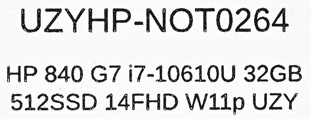 HP EliteBook 840 G7 i7-10610U 32GB 512GB SSD 14" FHD Win11pro Used HP EliteBook 840 G7 i7-10610U 32GB 512GB SSD 14" FHD Win11pro Used