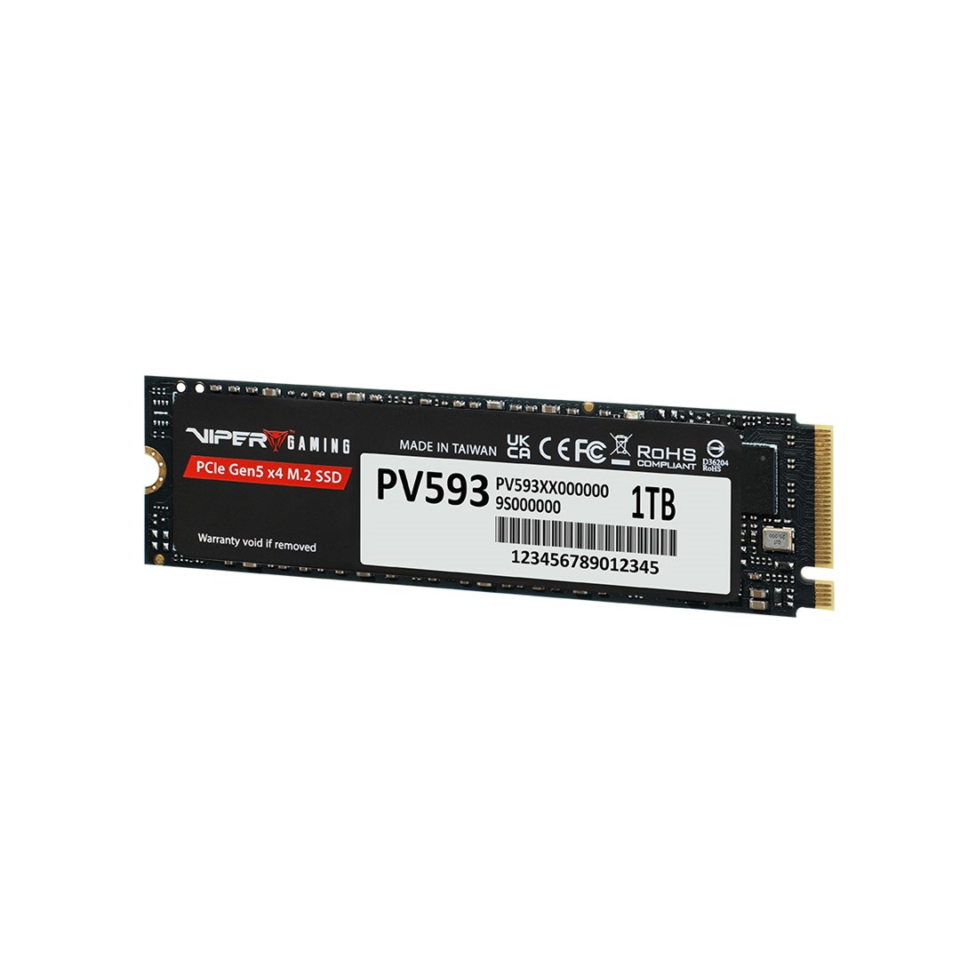 Patriot Viper PV593 M.2 PCI-E Gen5 x4 NVMe2 1TB 14G (PV593P1TBM28H) Patriot Viper PV593 M.2 PCI-E Gen5 x4 NVMe2 1TB 14G (PV593P1TBM28H)