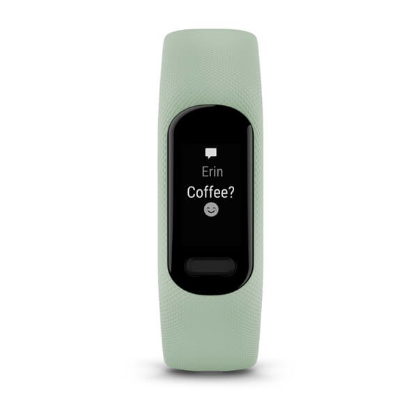 Garmin VIVOSMART 5 OLED Digital 88 x 154 pixels Touchscreen Mint colour GPS (satellite) Garmin VIVOSMART 5 OLED Digital 88 x 154 pixels Touchscreen Mint colour GPS (satellite)