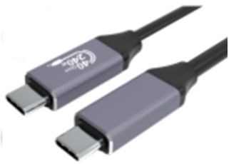 Gembird CCBP-USB4-CMCM240-1.5M Premium USB 4 Type-C charging and data cable, 40 Gbps, 240 W, 1.5m Gembird CCBP-USB4-CMCM240-1.5M Premium USB 4 Type-C charging and data cable, 40 Gbps, 240 W, 1.5m