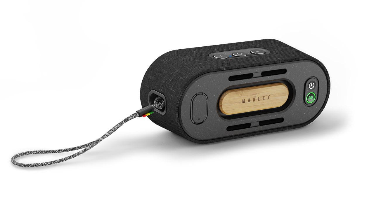 The House Of Marley EM-JA021-SB portable/party speaker Stereo portable speaker Black, Yellow 20 W The House Of Marley EM-JA021-SB portable/party speaker Stereo portable speaker Black, Yellow 20 W