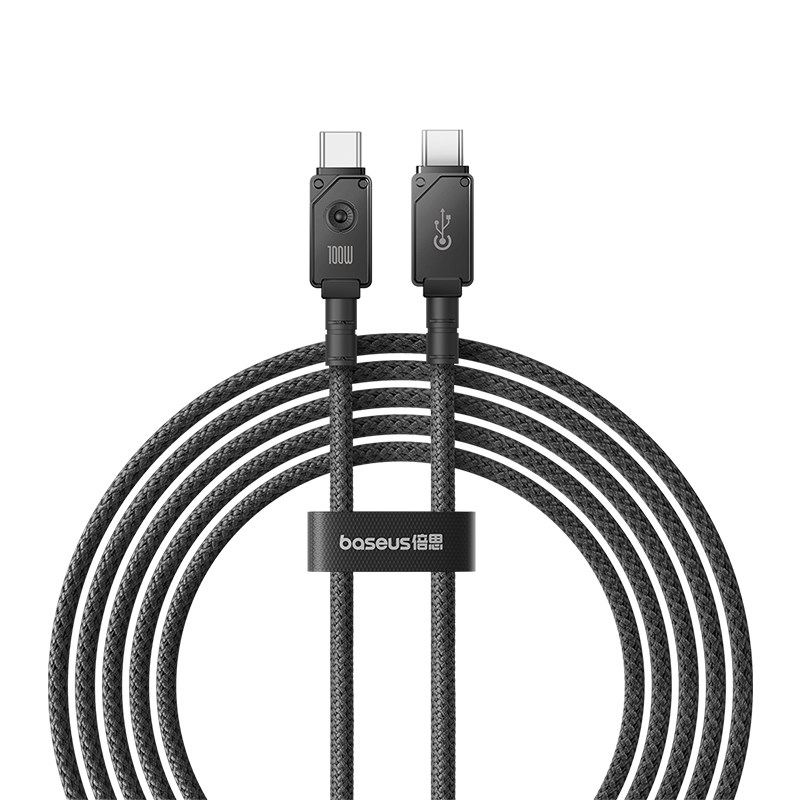 Baseus Unbreakable USB C to USB C cable 2 m 100 W White Baseus Unbreakable USB C to USB C cable 2 m 100 W White