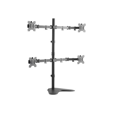 LogiLink BP0046 monitor mount / stand 81.3 cm (32") Desk Stainless steel LogiLink BP0046 monitor mount / stand 81.3 cm (32") Desk Stainless steel