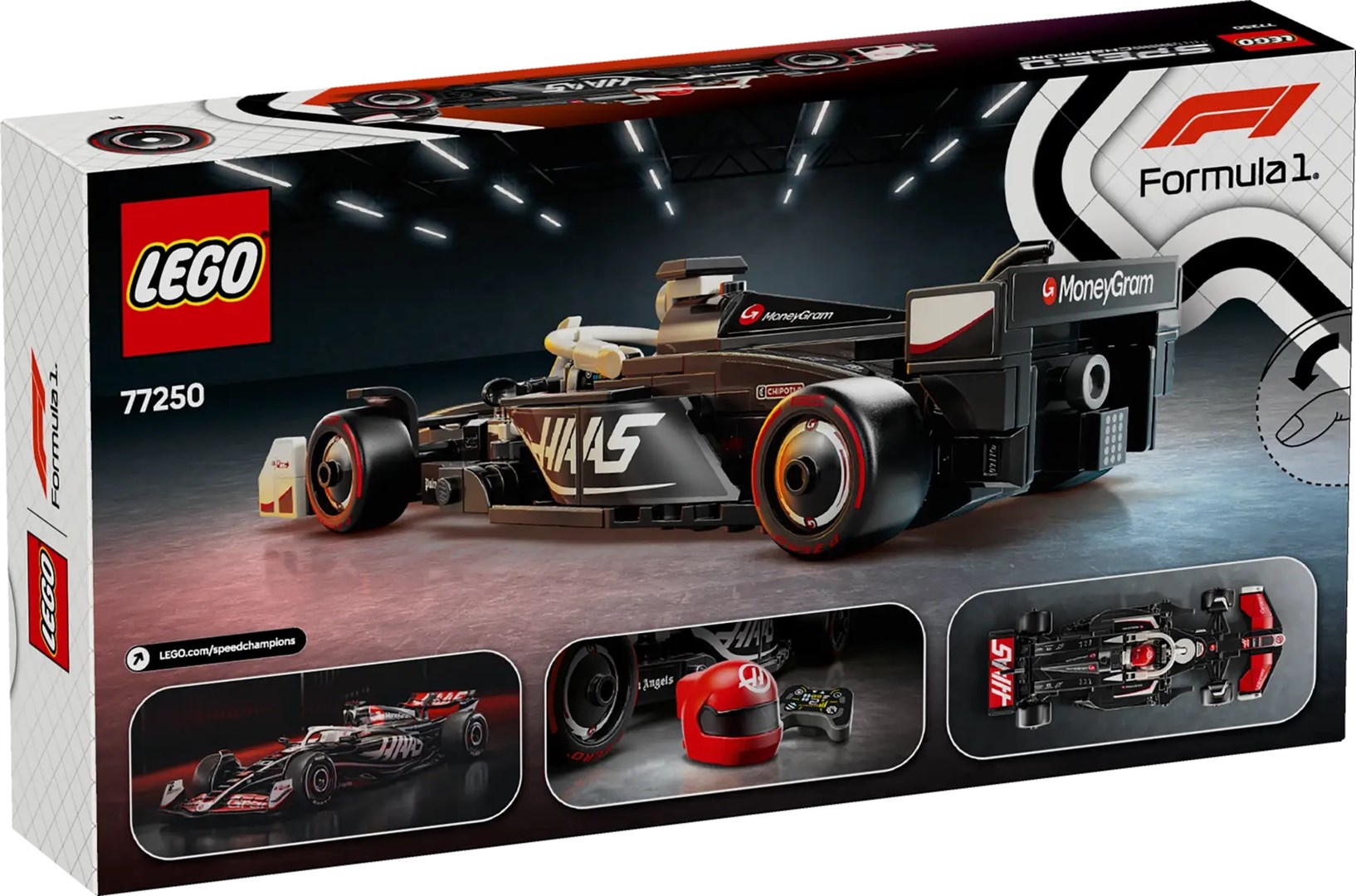LEGO SPEED CHAMPIONS 77250 MoneyGram Haas F1 Team VF-24 LEGO SPEED CHAMPIONS 77250 MoneyGram Haas F1 Team VF-24