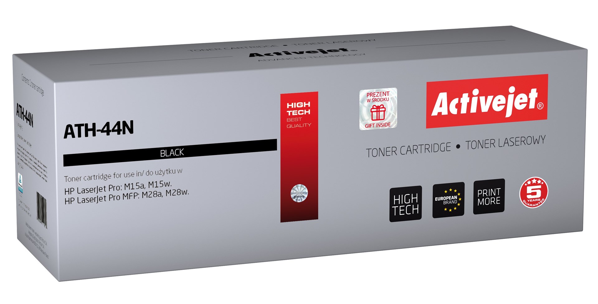 Activejet ATH-44N toner (replacement for HP 44A CF244A; Supreme; 1000 pages; black) Activejet ATH-44N toner (replacement for HP 44A CF244A; Supreme; 1000 pages; black)