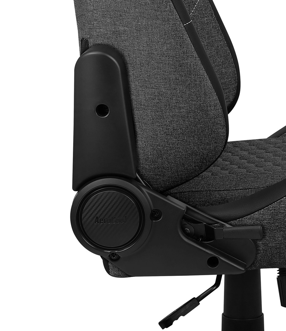 Aerocool CROWNASHBK, Ergonomic Gaming Chair, Adjustable Cushions, AeroWeave Technology, Black Aerocool CROWNASHBK, Ergonomic Gaming Chair, Adjustable Cushions, AeroWeave Technology, Black