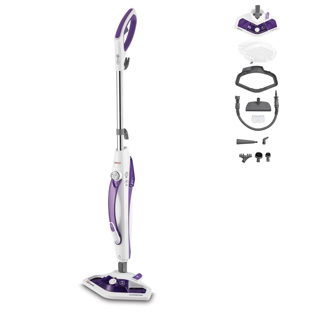 Polti Vaporetto SV440_Double Steam mop 0.3 L 1500 W Violet, White Polti Vaporetto SV440_Double Steam mop 0.3 L 1500 W Violet, White