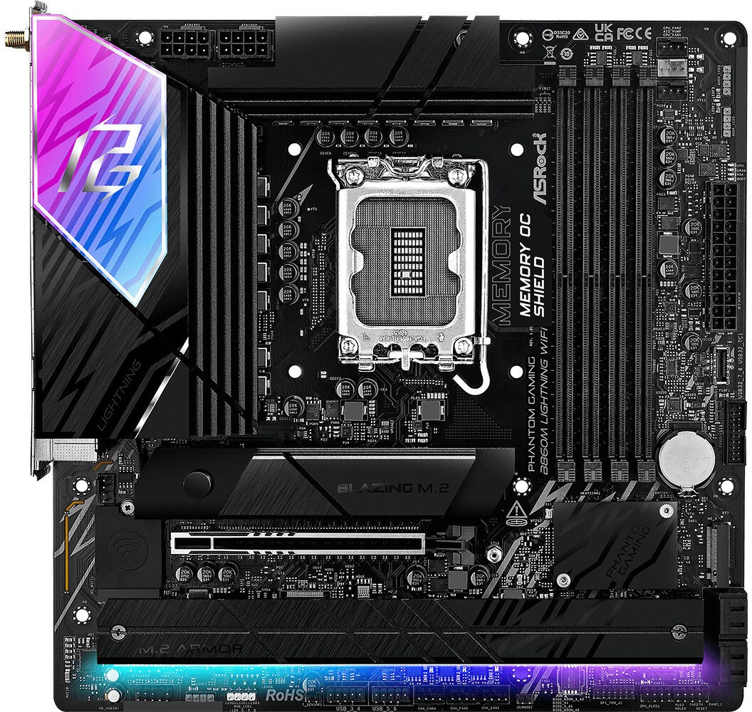 Motherboard - ASRock B860M Lightning WiFi Motherboard - ASRock B860M Lightning WiFi