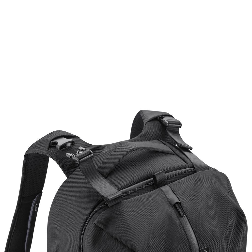 XD DESIGN ANTI-THEFT BACKPACK BOBBY FLEX GYM BAG BLACK P/N: P705.801 XD DESIGN ANTI-THEFT BACKPACK BOBBY FLEX GYM BAG BLACK P/N: P705.801