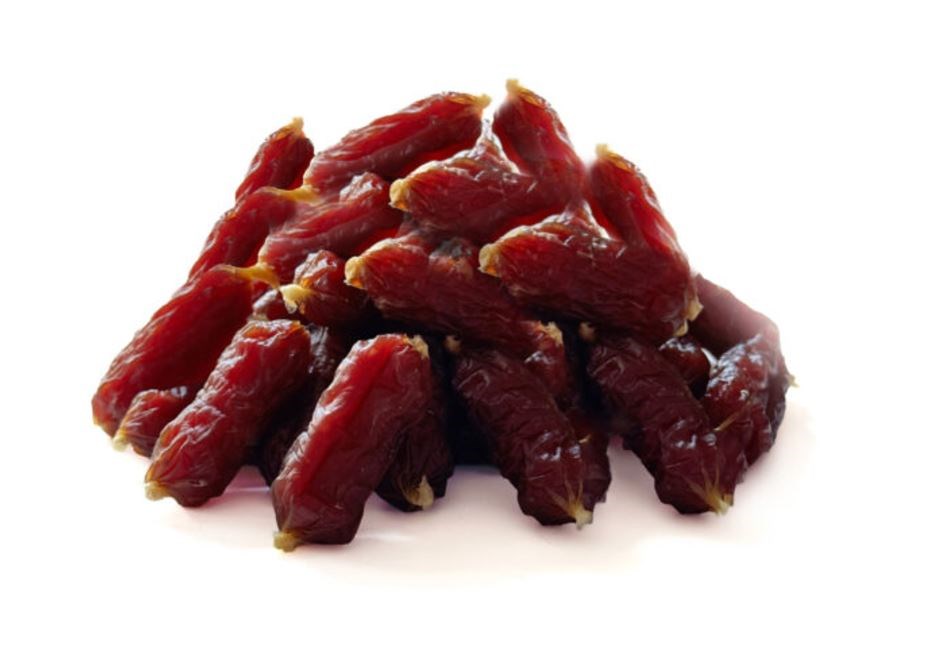 HILTON Soft sausages with beef - dog treat - 500g HILTON Soft sausages with beef - dog treat - 500g