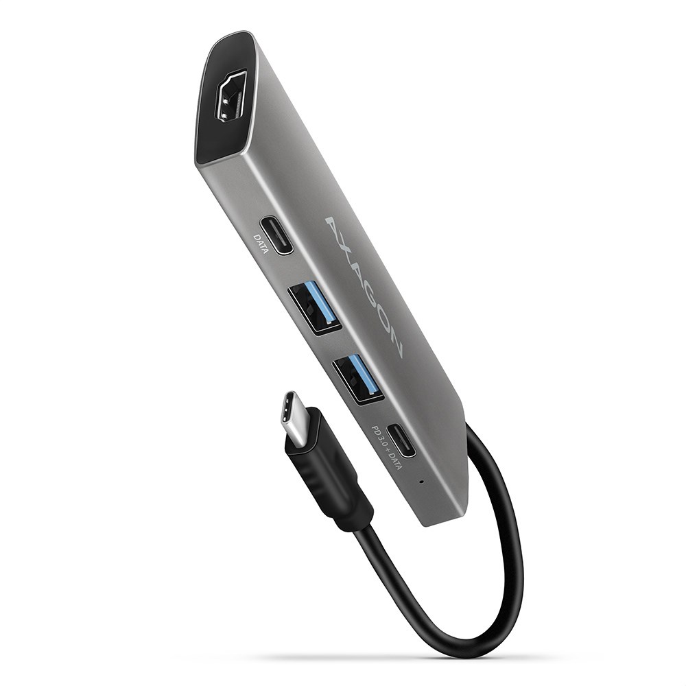 Axagon HMC-5G2 laptop dock/port replicator Wired USB 3.2 Gen 2 (3.1 Gen 2) Type-C Grey Axagon HMC-5G2 laptop dock/port replicator Wired USB 3.2 Gen 2 (3.1 Gen 2) Type-C Grey