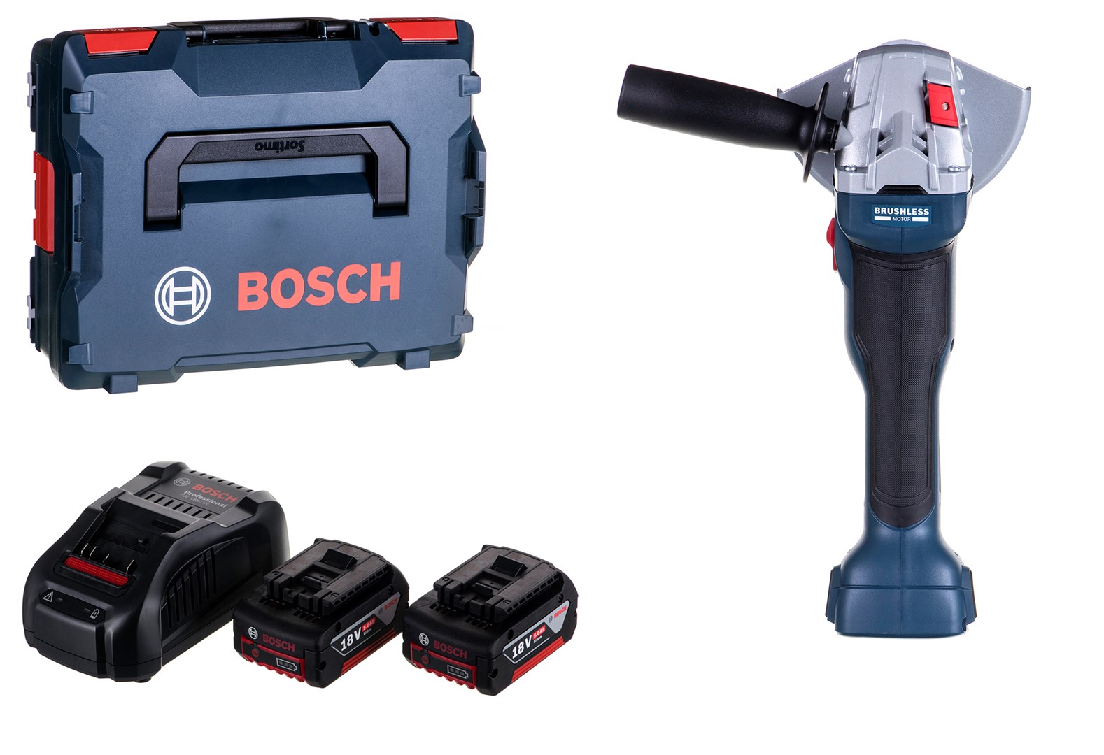 ANGLE GRINDER FI 125 18V-LI 2X5.0AH GWS BOSCH ANGLE GRINDER FI 125 18V-LI 2X5.0AH GWS BOSCH