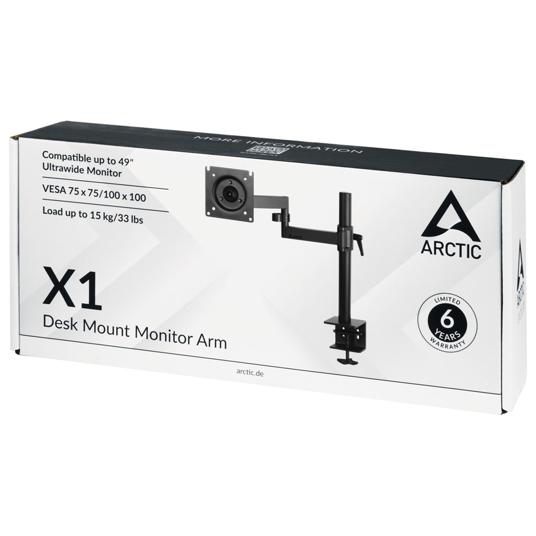 ARCTIC X1 - Desk Mount Monitor Arm ARCTIC X1 - Desk Mount Monitor Arm