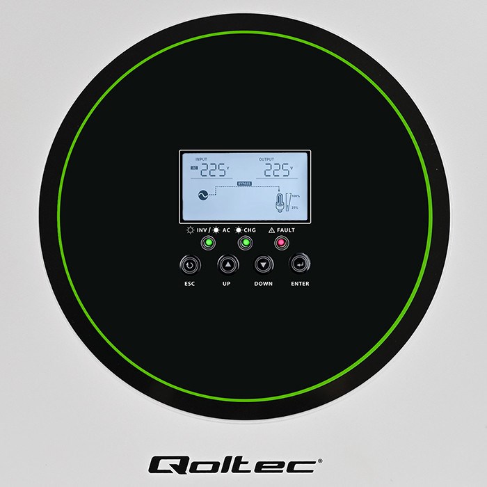 Hybrid solar inverter Off-Grid 6200W | 120A Hybrid solar inverter Off-Grid 6200W | 120A