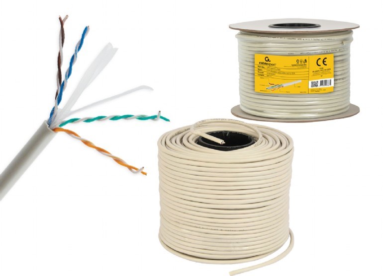 Gembird UPC-6004SE-SOL/100 networking cable Grey 305 m Cat6 Gembird UPC-6004SE-SOL/100 networking cable Grey 305 m Cat6