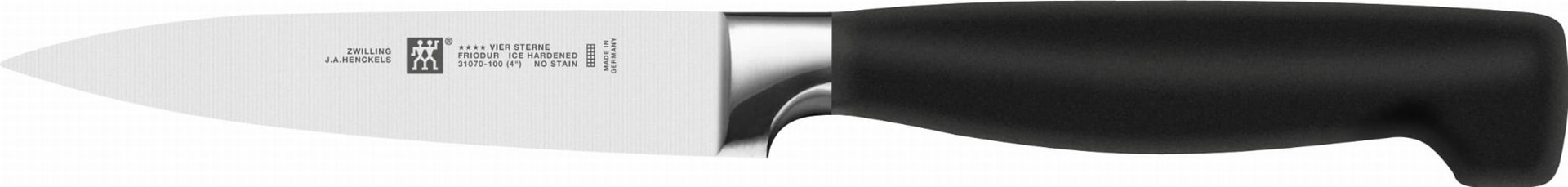 Set of 4 ZWILLING Four Star block knives white Set of 4 ZWILLING Four Star block knives white