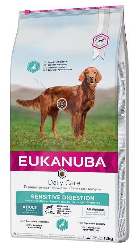 Eukanuba Daily Care Adult Sensitive Digestion - dry dog food - 12 kg Eukanuba Daily Care Adult Sensitive Digestion - dry dog food - 12 kg